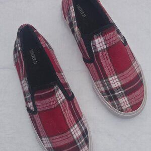Forever 21 Plaid Loafers